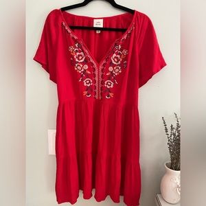 Embroidered sundress